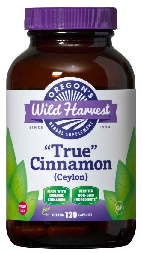 Oregons Wild Harvest True Cinnamon Ceylon Organic Non Gmo Herbal