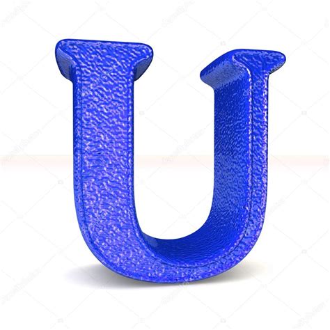Single U Alphabet Letter — Stock Photo 65441967
