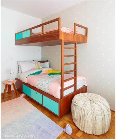 A bunkbed attached to the ceiling, this is genious. bunk beds in 2020 | Bunk beds, Home, Bed