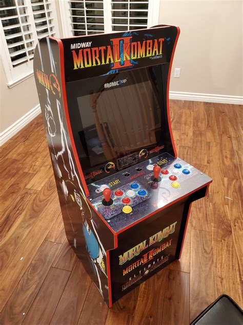 It's important to know when to block, jump, punch or kick your opponent. Mortal Kombat Arcade 1Up! Can't wait to get more of these ...