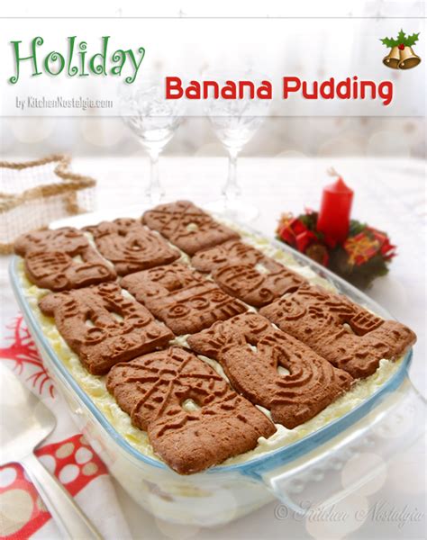 Holiday Banana Pudding Kitchen Nostalgia