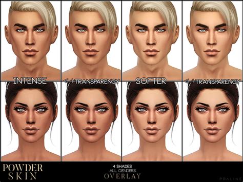 Ps Powder Skin Overlay By Pralinesims At Tsr Sims 4 Updates