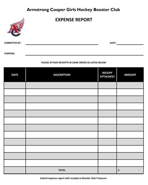 Expense Report Template Free Excel Word Templates