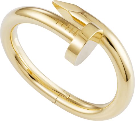 Take a look at the original juste un clou jewellery collection designed by cartier which is the expression of a rebellious nature. CRN6039717 - Juste un Clou bracelet - Yellow gold - Cartier
