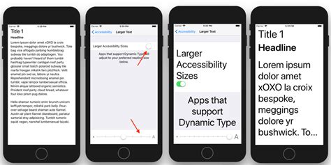 How To Change Text Size On Iphone