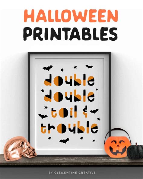 Free Printable Halloween Wall Art Printable Templates