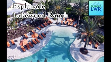 Esplanade Lakewood Ranch Aerial Update For Amenities Youtube