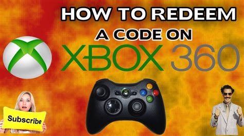 How To Redeem A Code On Xbox 360 Youtube
