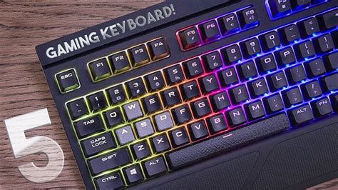 Top 5 Best Gaming Keyboards For 2018 Youtube