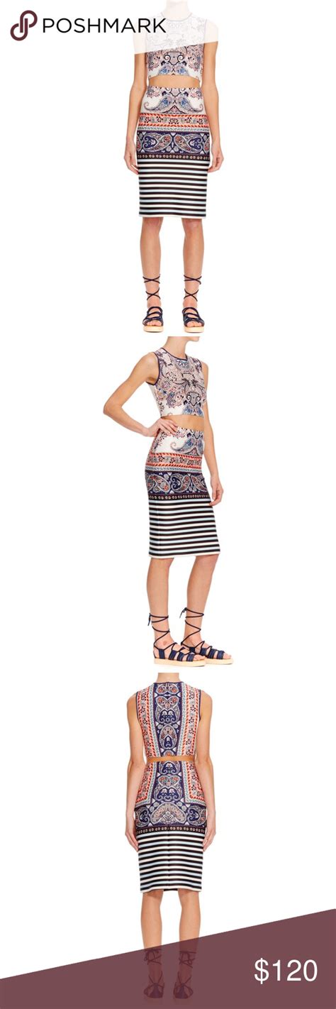 Poshmark makes shopping fun, affordable & easy! 🍁SOLD🎈- Clover Canyon Crop Top & Pencil Skirt | Crop tops ...