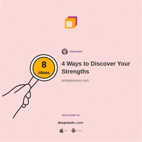4 Ways To Discover Your Strengths Deepstash