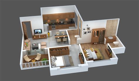 Small Beautiful Bungalow House Design Ideas House 2 Bhk Bungalow Plan 3d