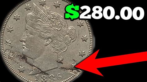 Rare V Nickels Worth Money From 1886 Youtube