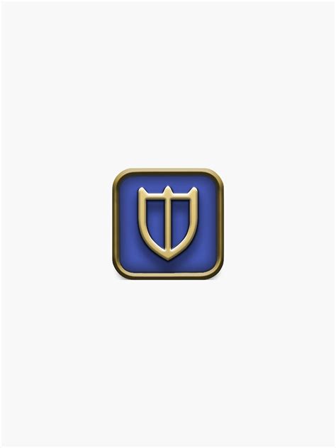 Paladin Pld Job Icon Ffxiv Sticker For Sale By Seasaltkiss Redbubble