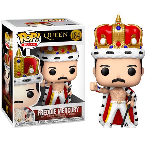 Фредди Меркьюри в королевской мантии и короне Freddie Mercury King