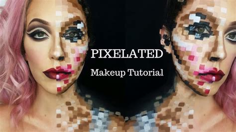 Pixelated Makeup Tutorial Youtube