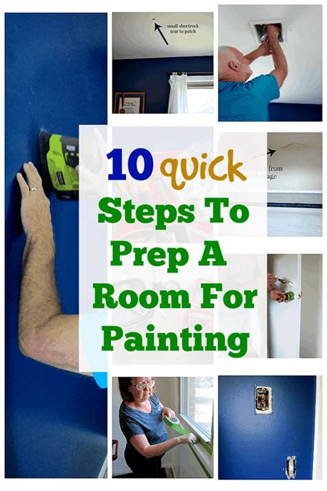 10 Steps To Prep A Room For Painting Will Make Painting Easy
