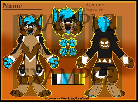 Wolf Fursona Ref Sheet Ref Sheets Favourites By Yukialeccross28 On
