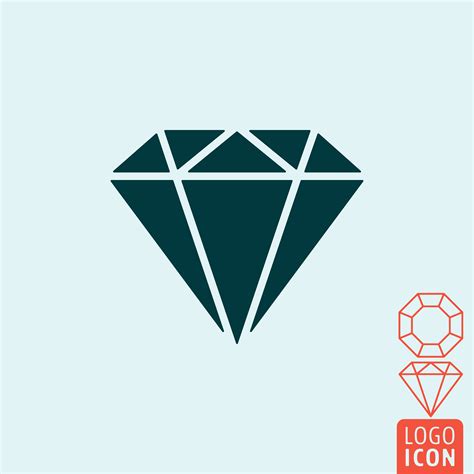 Diamond Icon Isolated 557553 Vector Art At Vecteezy