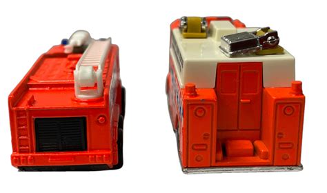 Custom Made Toy Cars Matchbox Fire Trucks 1991