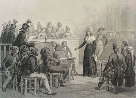 Revolution French Queen Marie Antoinette The Tribunal Revolutionary