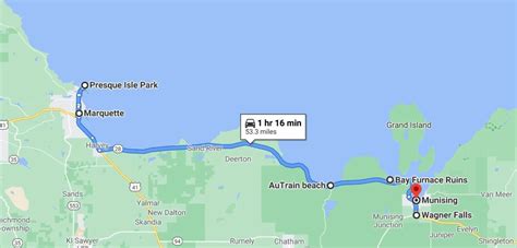 Upper Peninsula Driving Tour M 28 From Marquette To Munising Marvac