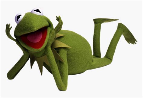 Kermit The Frog Laying Down Hd Png Download Kindpng