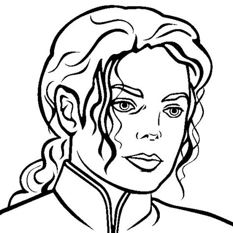 Vetor Michael Jackson Para Colorir Imprimir E Desenhar Colorirme