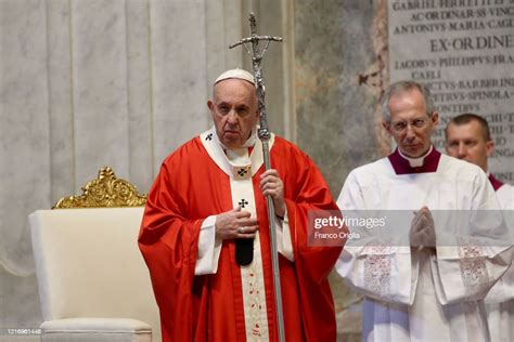 Pope Francis Attends The Palm Sunday Mass In An Empty Vatican News