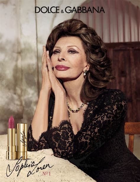 Sophia Loren 81 Gets Her Own Dolce And Gabbana Lipstick Shade E Online