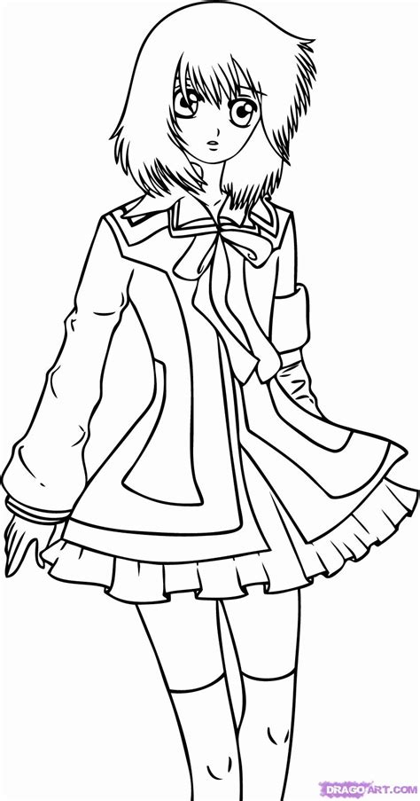 Gambar Anime Vampire Girl Coloring Pages Home 12 Pics Chibi Knight Di