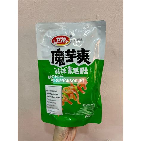 Jual Big Gr Weilong Latiao Konjac Shuang Hot Spicy Sour Hot