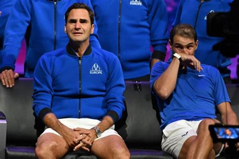 Most Iconic Tennis Moments Of 2022 Federer And Nadal Cry And Hold Hands