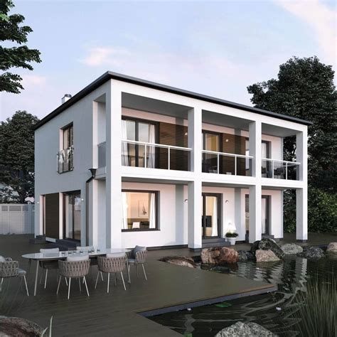 Sie möchten ein einfamilienhaus bauen? Einfamilienhaus ELK Haus 158 im Bauhausstil - ELK ...
