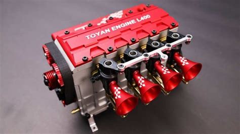 14cc Inline 4 Cylinder Four Stroke Nitro Rc Engine