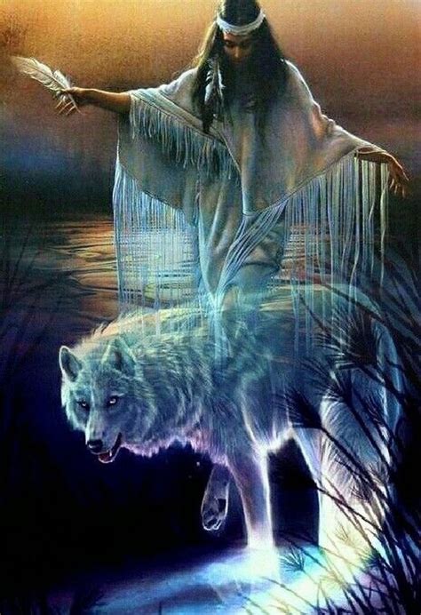 Phenomia “ ” Native American Art Native American Wolf Native