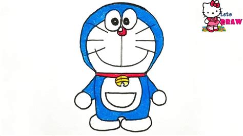 How To Draw Doraemon Step By Step Very Easy Youtube