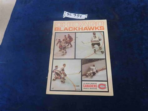 1970s Chicago Blackhawks Canadians Magazines