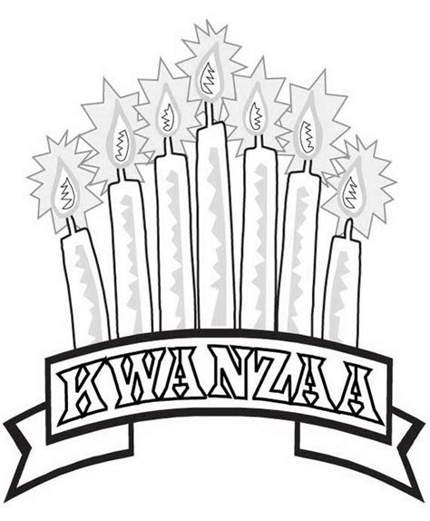 kwanzaa printable coloring pages