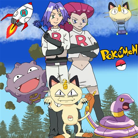 Artstation Pokemon Rocket Team