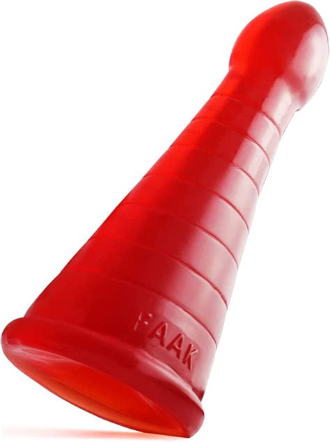sex toy gode anal faak cône de stimulation à rainures légères jouets de plaisir de trou du cul