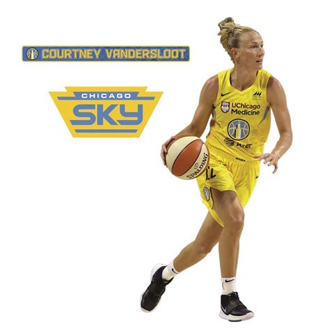 courtney vandersloot 2021 officially licensed wnba removable wall de removable wall decals
