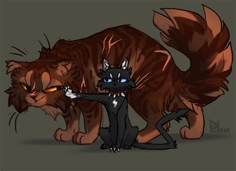 Tigerstar And Scourge By Graypillow On Deviantart Warrior Cats