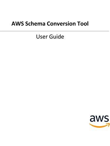 Aws Schema Conversion Tool User Guide By Amazon Web Services Goodreads