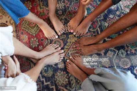 Group Of Women With Feet Up Bildbanksfoton Och Bilder Getty Images