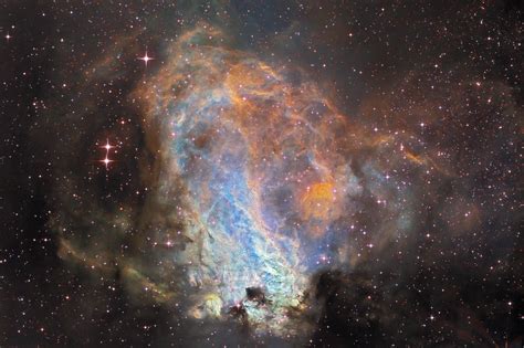 M17 Also Cataloged As Ngc 6618 The Omega Nebula Also Called The Swan
