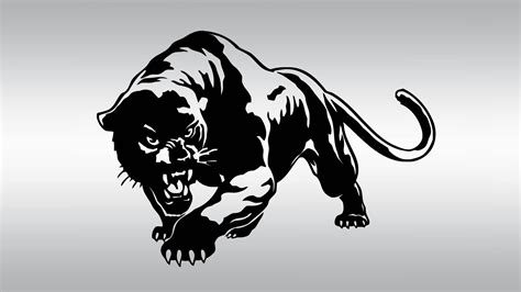 Panther Silhouette Vector Createmepink