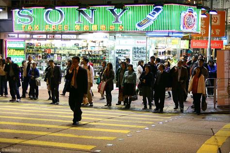 Hongkong Kowloon Night Shopping Foto And Bild Asia China Hong Kong