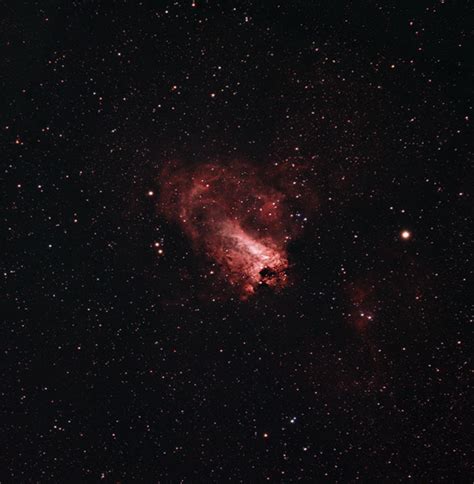 M17 The Omega Nebula Deep Sky Dslr Astrophotography Astrobackyard