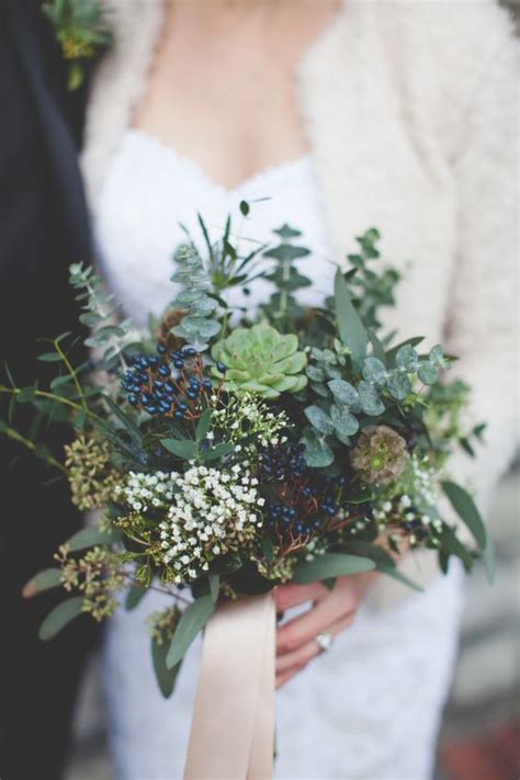 47 Darling Greenery Wedding Bouquets Weddingomania